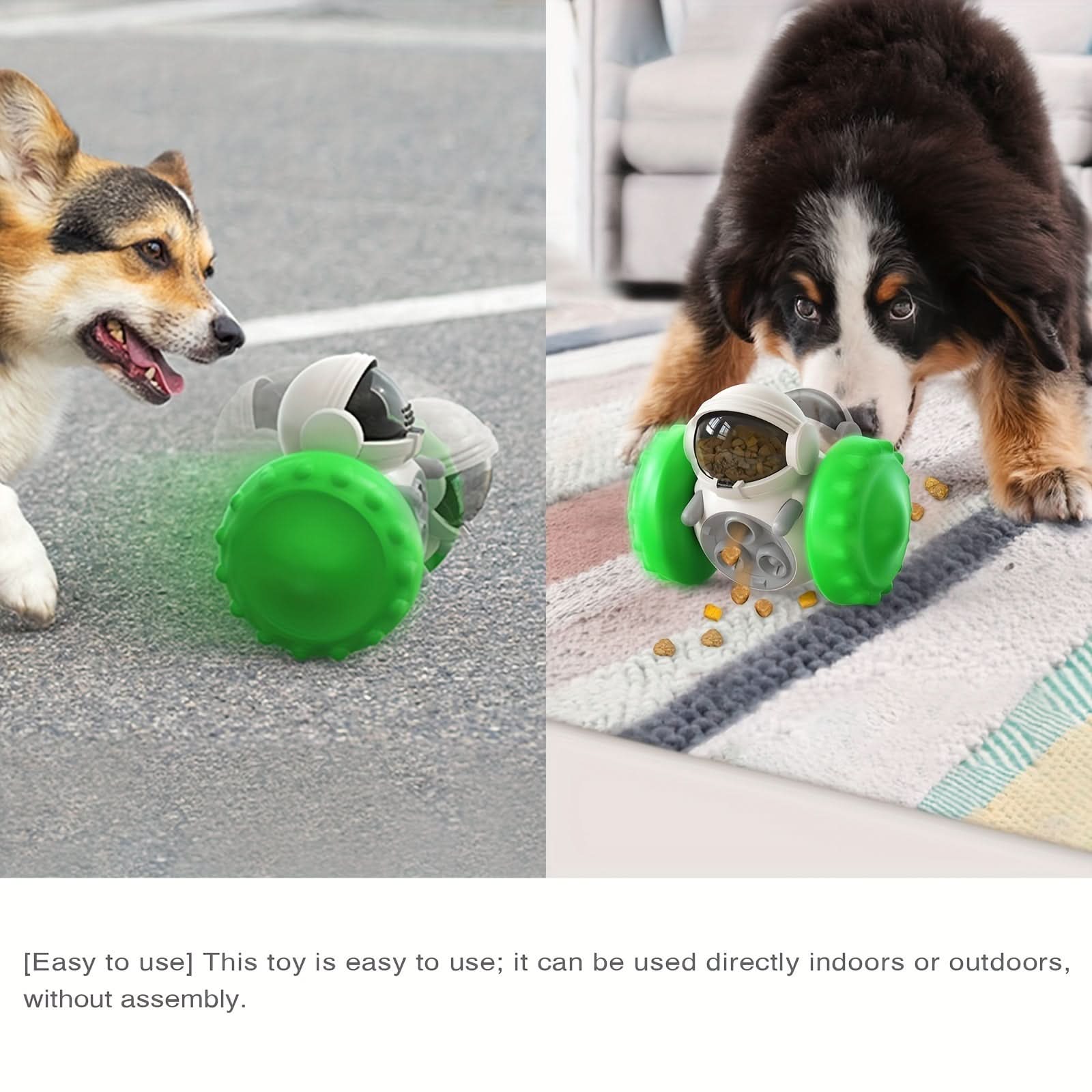 Interactive Tumbler Puzzle Toy for Dogs