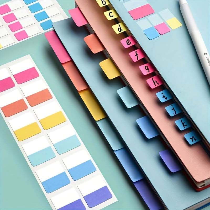 120-Pack Multicolor Sticky Notes, Self-Adhesive Organizers