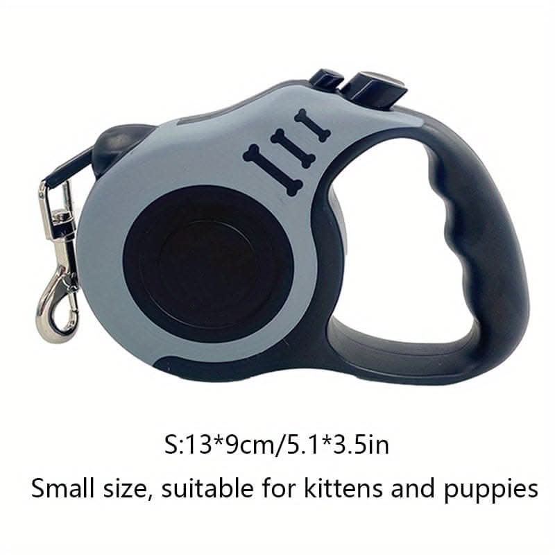Heavy-Duty Retractable Dog Leash with Handle