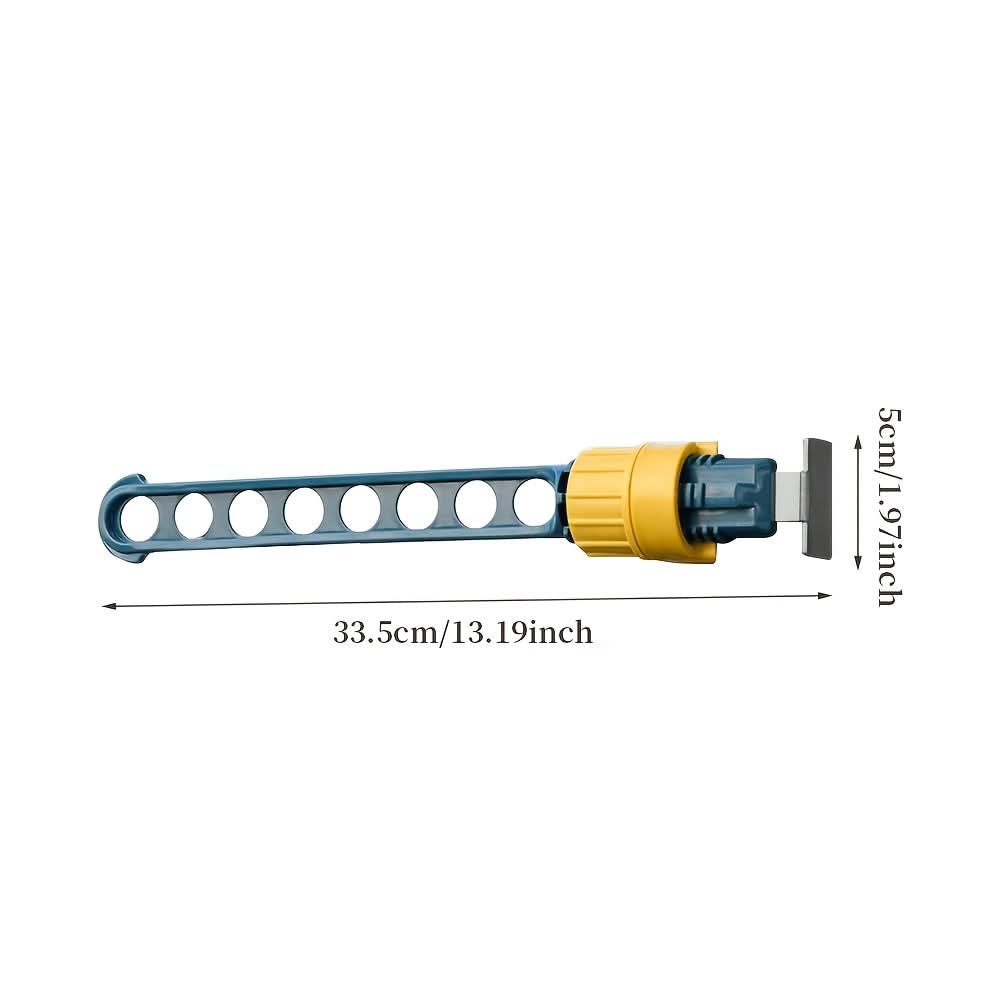 Adjustable 8-Hole Rotating Clothes Hanger