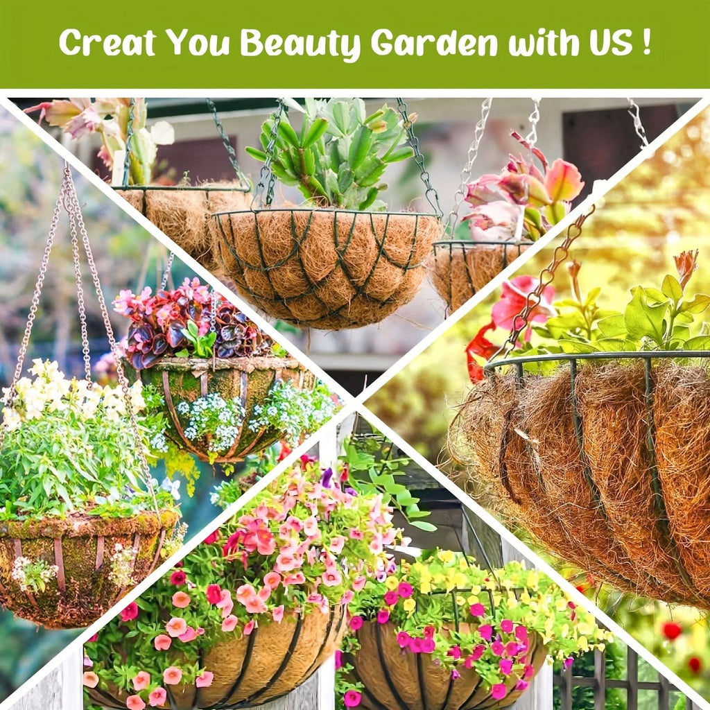 Upgrade Your Garden with Natural Coco Liners