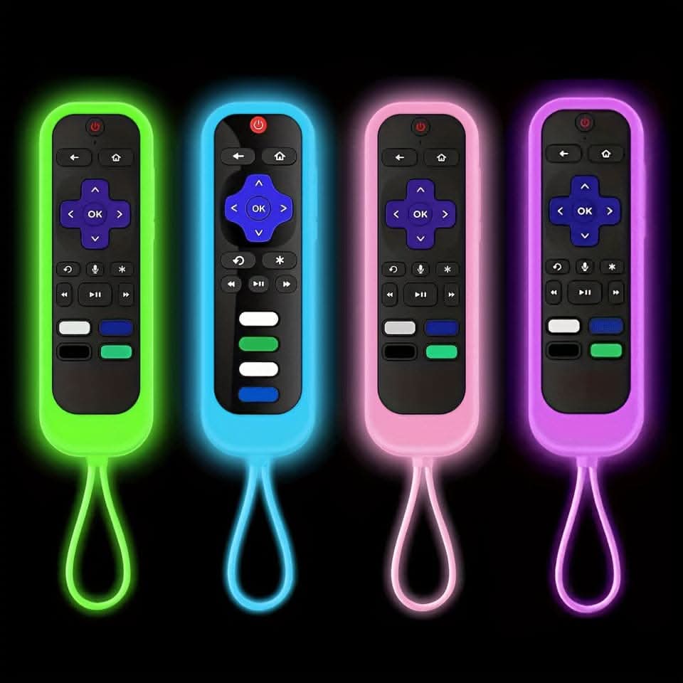 Glow-in-the-Dark Silicone Remote Control Case