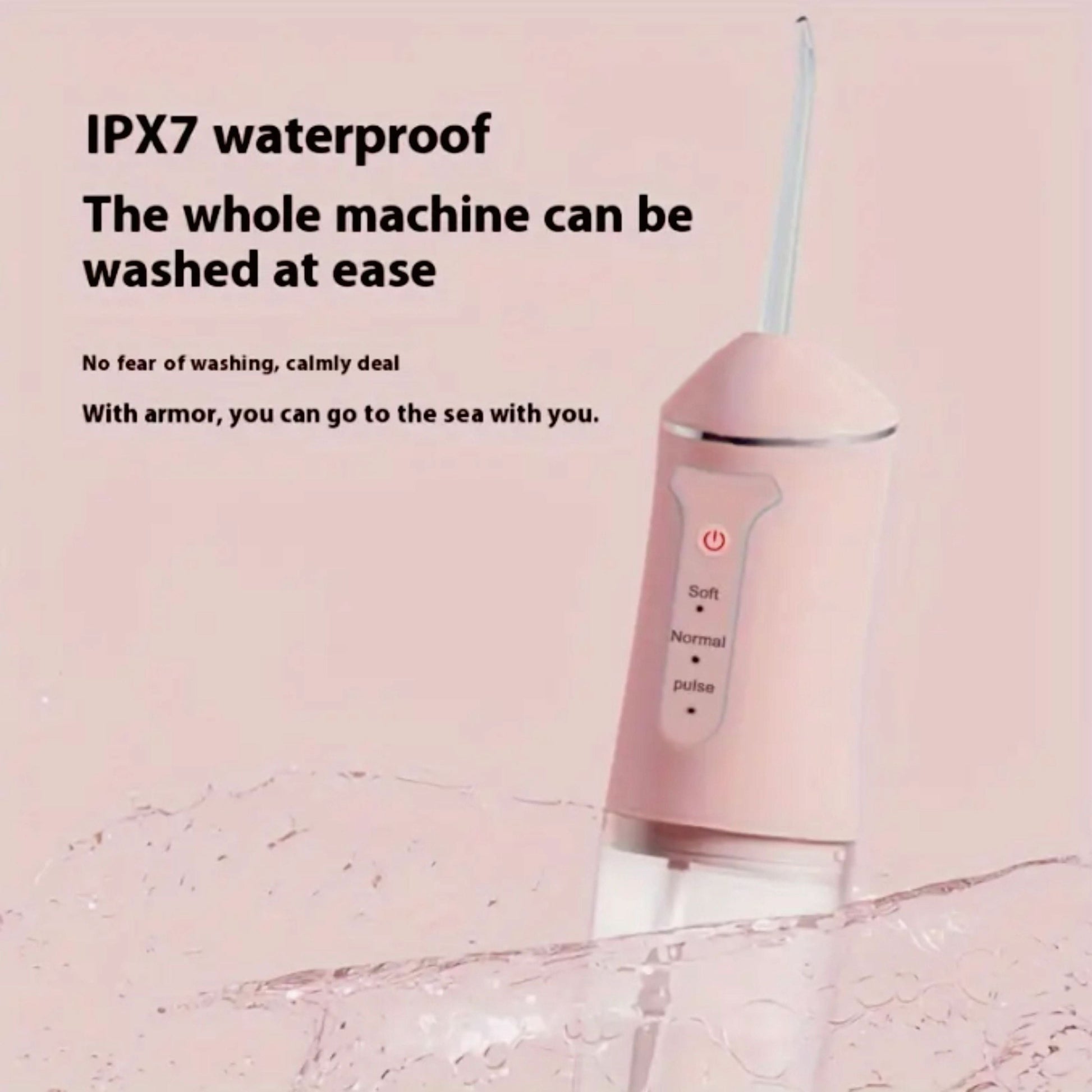 Cordless 4-in-1 Water Flosser – USB Rechargeable