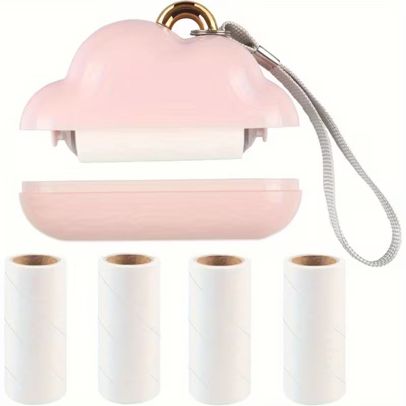 Adhesive Lint Roller – Washable Sticky Hair Remover with Reusable Tearable Sheets