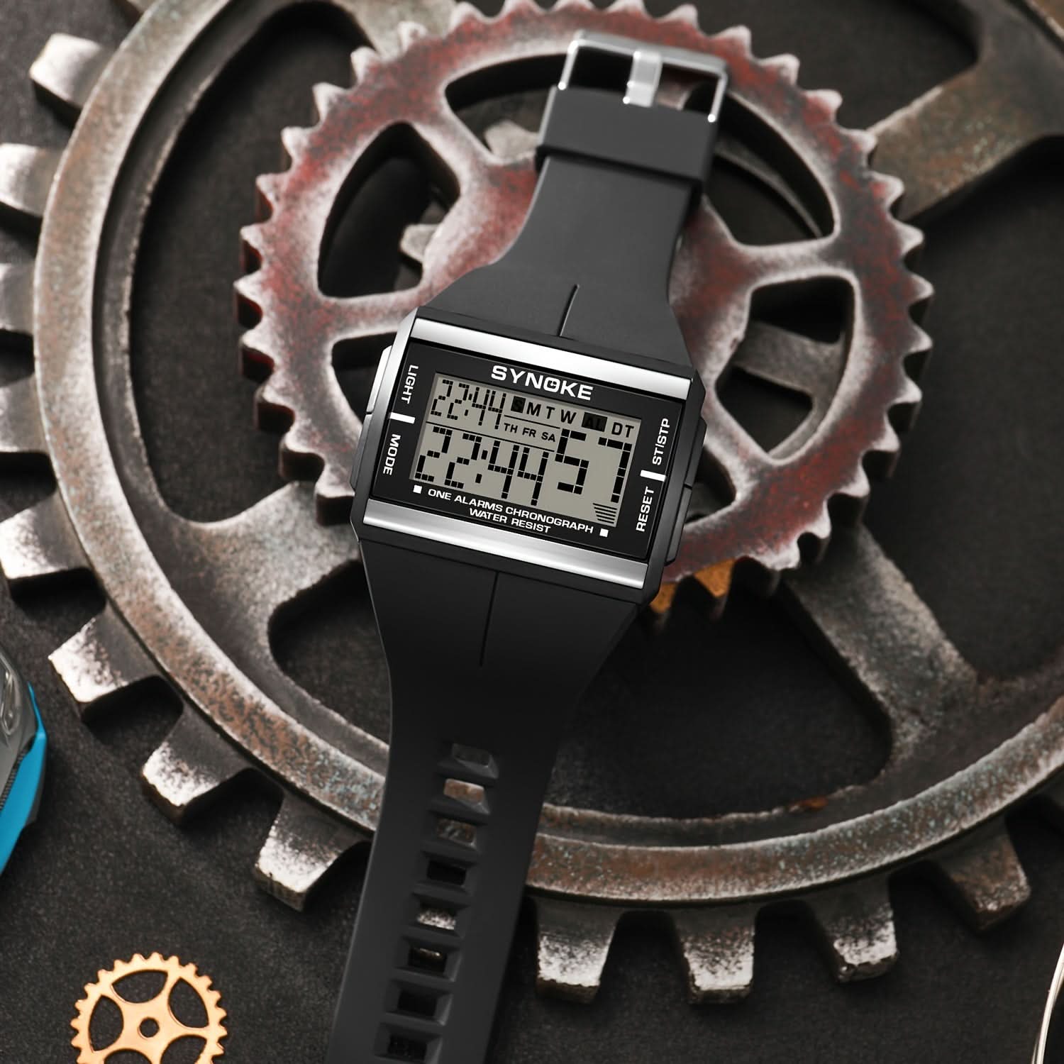 Men’s Digital Sports Watch with Alarm