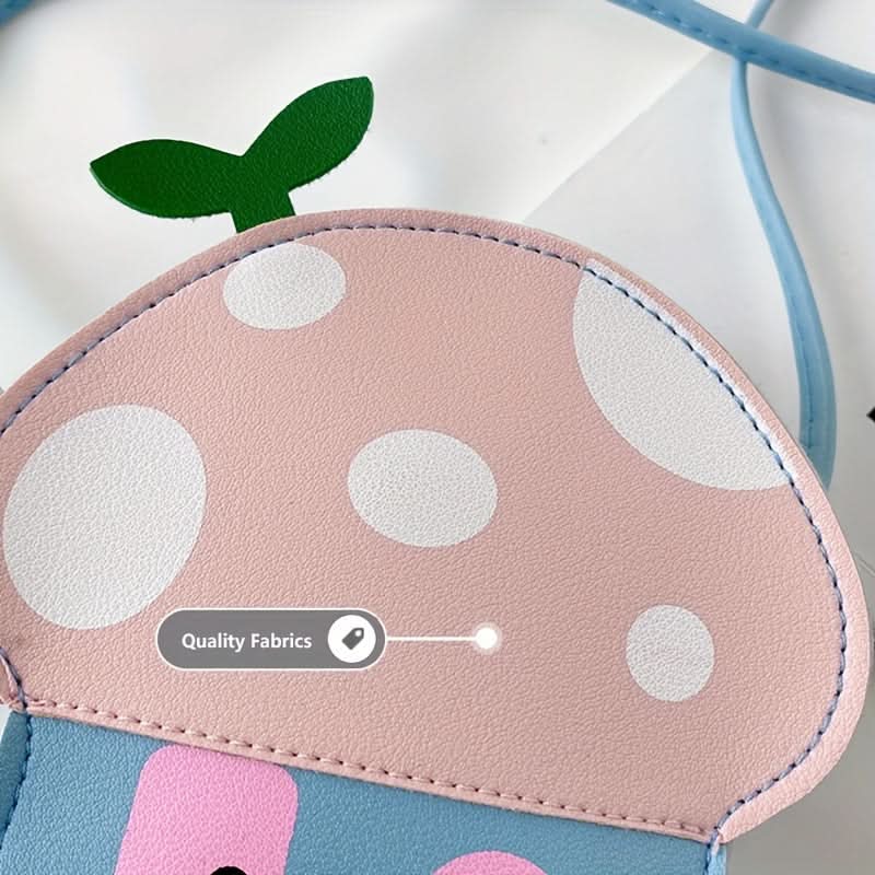 Mushroom-Shaped Crossbody Bag for Kids