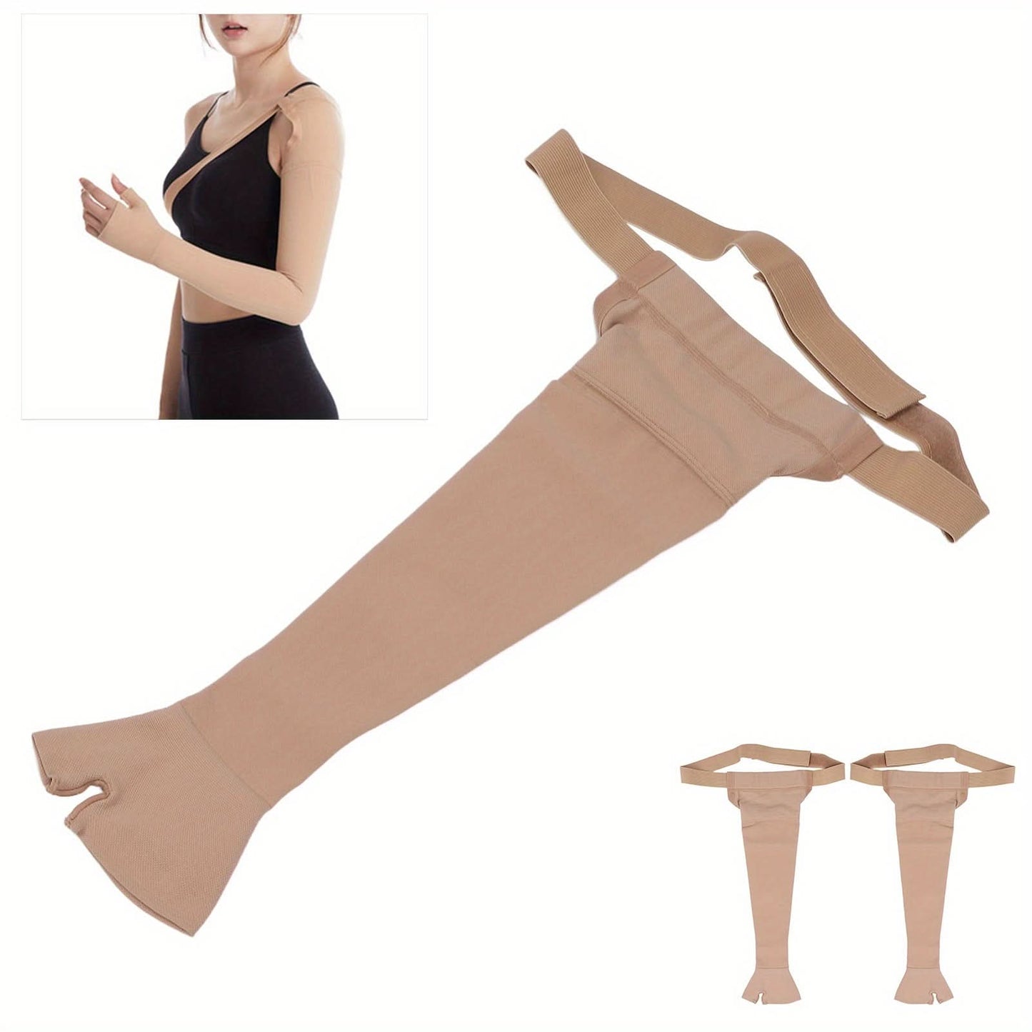 Lymphedema Compression Arm Sleeve – Post-Mastectomy Support Sleeve