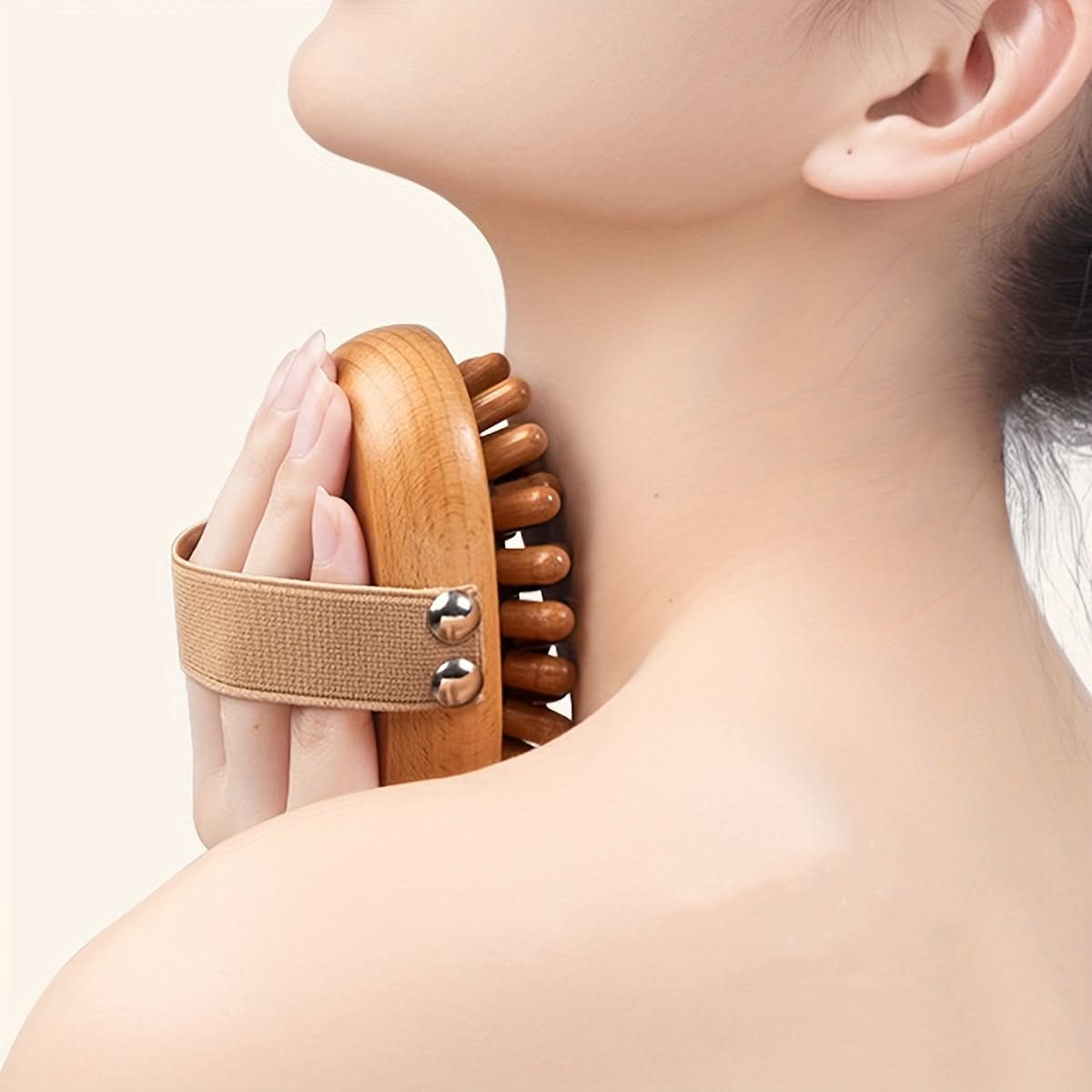 Wooden Full Body Massager Comb for Relief