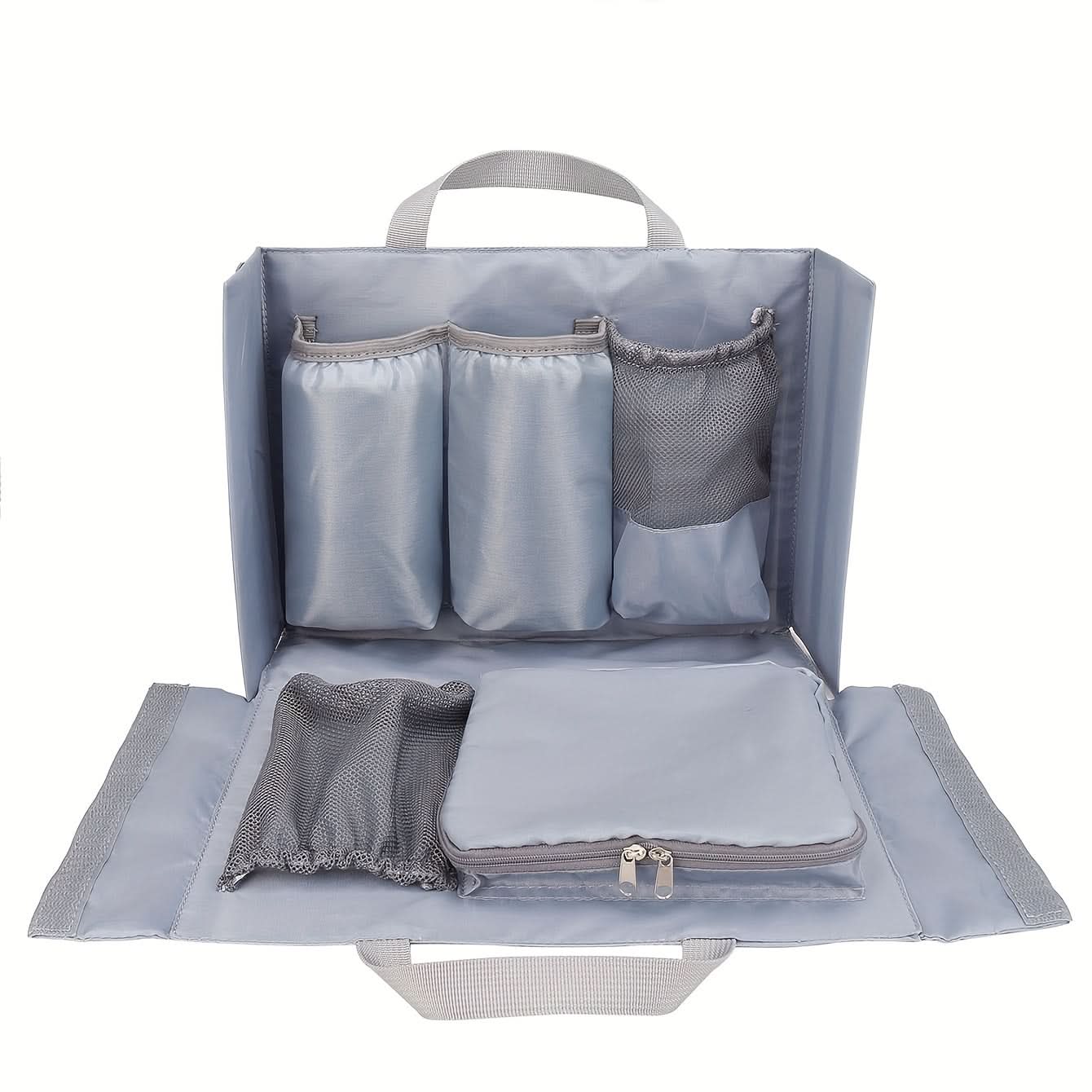Multifunctional Diaper Bag Organizer Insert – Removable with Insulated Pocket