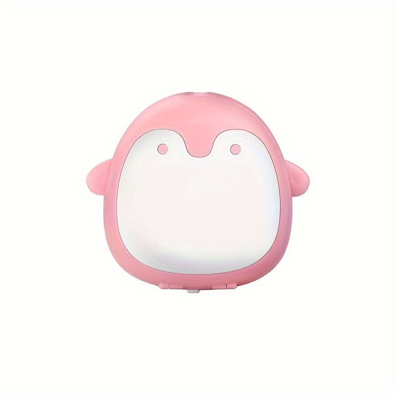 Electric Nail Grinder for Babies, Cartoon Penguin Design, 8 Grinding Heads