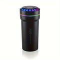 USB Music Rhythm Humidifier with LED Lights – Portable for Car & Bedroom