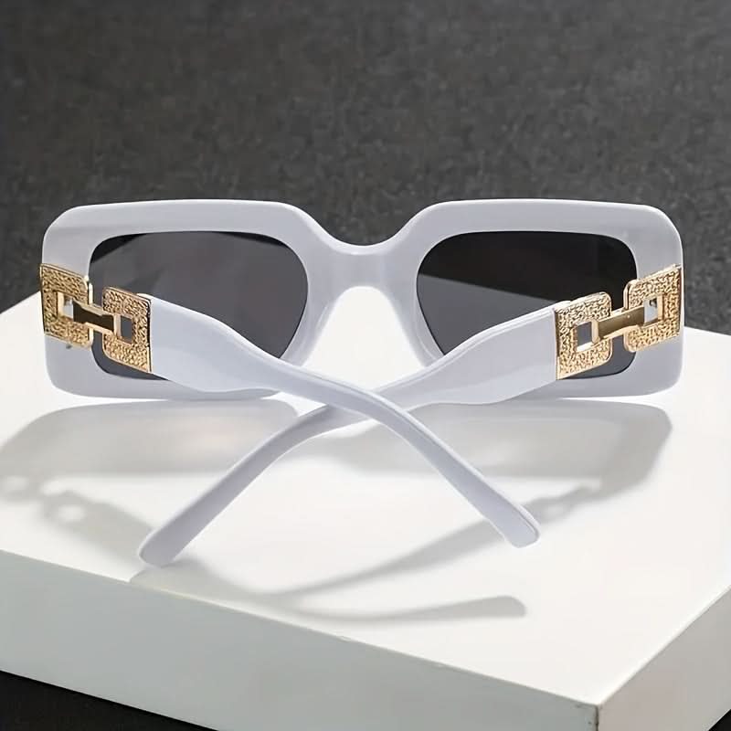 Vintage Square Anti-Glare Fashion Glasses for Men & Women - ENSARJOE Eyewear