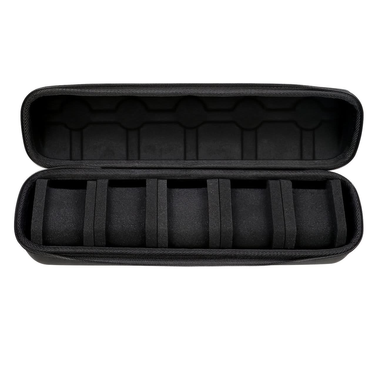 5-Slot Watch Travel Case with Foam Pillow