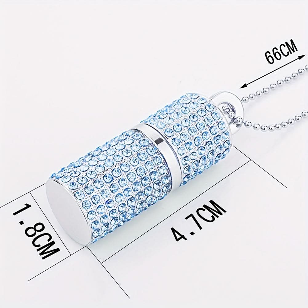 Blue Crystal USB 2.0 Flash Drive - 64GB