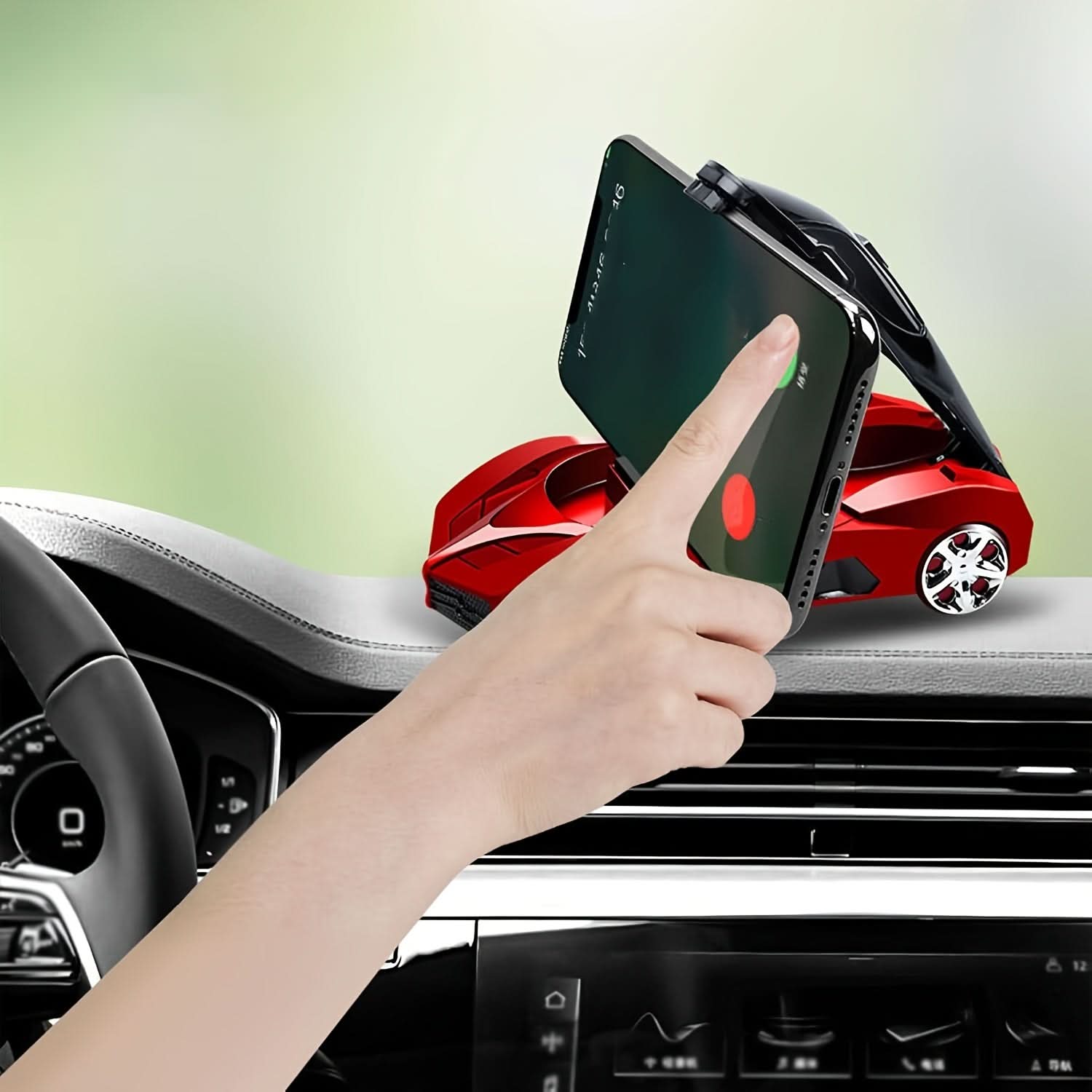 Rotatable Sports Car Model Phone Holder