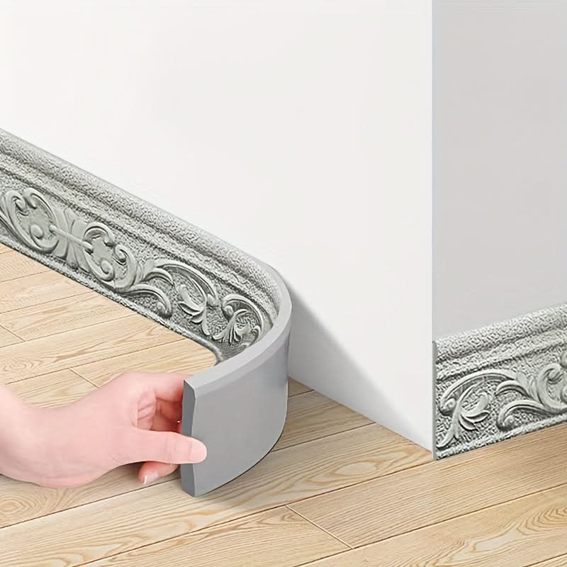 Cycleader 3D Vintage European Self-Adhesive Skirting Line