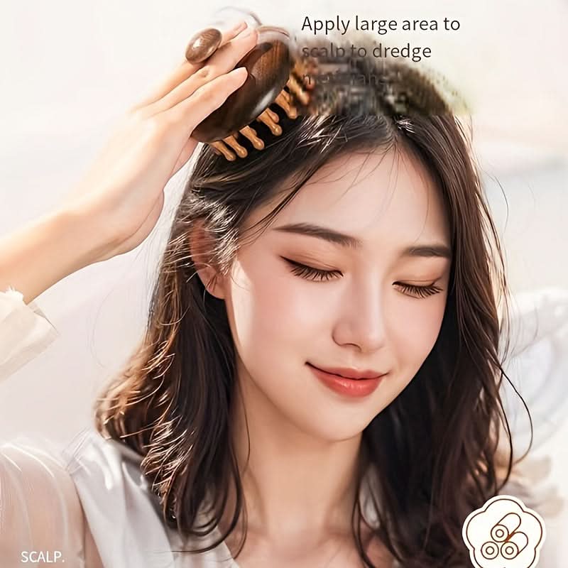 Rosewood Scalp Massager & Relaxation Tool