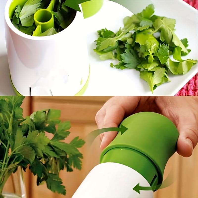 Deluxe Handheld Herb Crusher - Manual Spice Grinder for Fresh Herbs