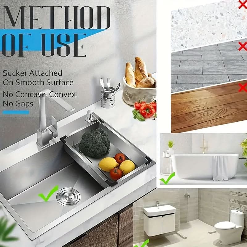 Universal Drain Filter Plug – Hair Catcher & Anti-Clog Technology for Sink