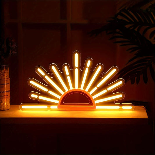 Energy-Saving LED Neon Sign – USB-Powered Touch