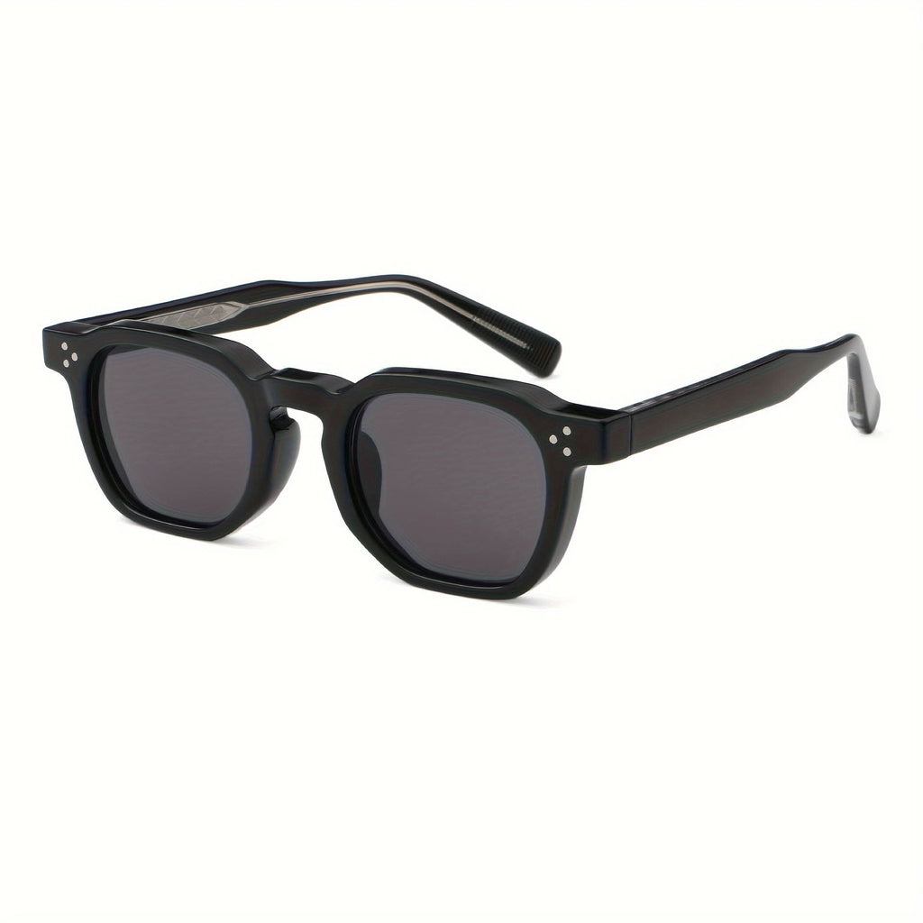 Vintage Retro Square Frame Glasses – Stylish Accessories for Adventurers