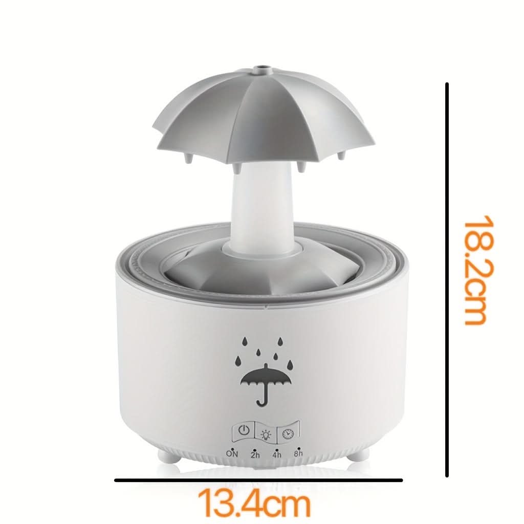 Umbrella Lamp Humidifier with LED Night Light