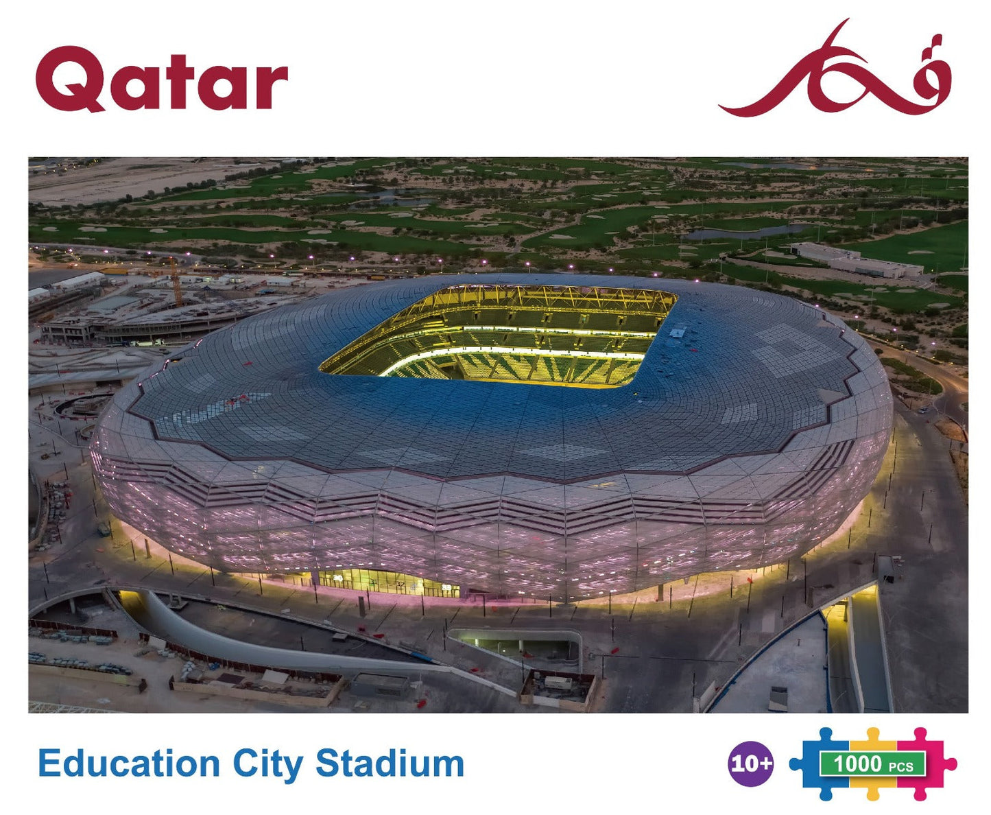Education City Stadium 1000pcs Puzzle