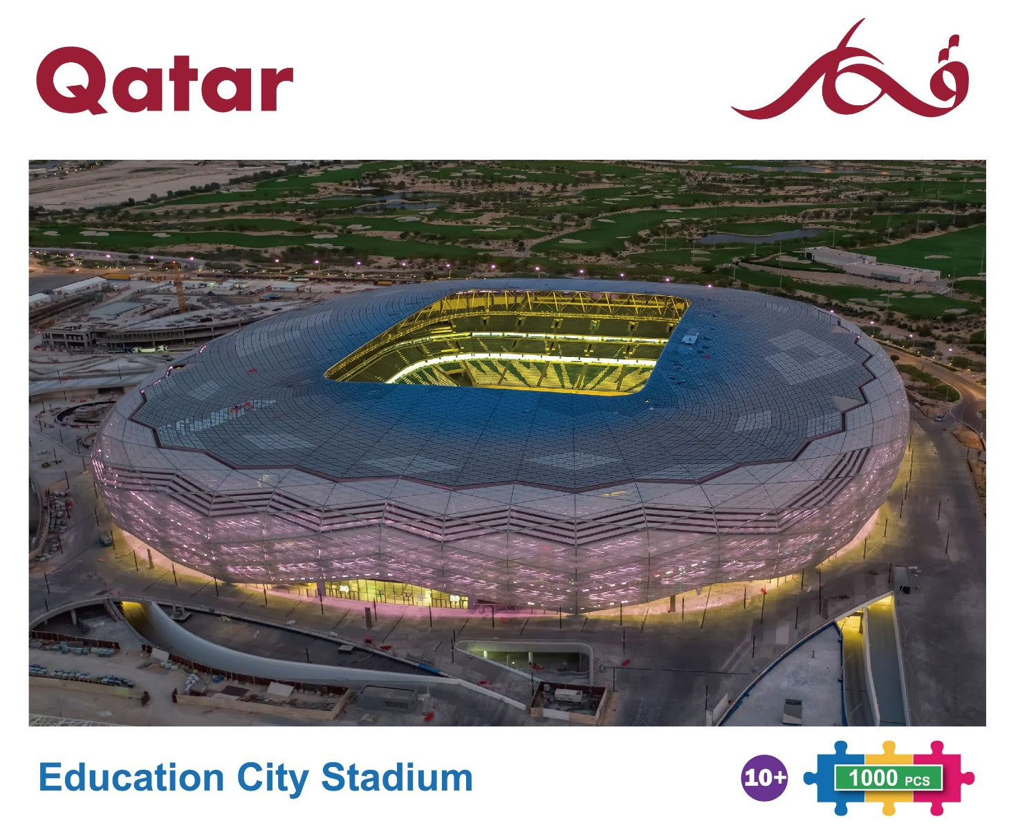 Education City Stadium 1000pcs Puzzle