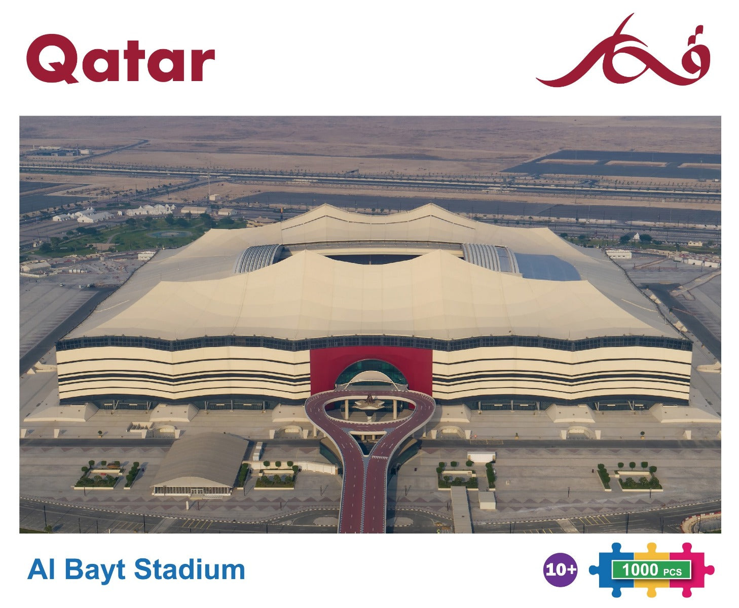 Al Bayt Stadium 1000pcs Puzzle