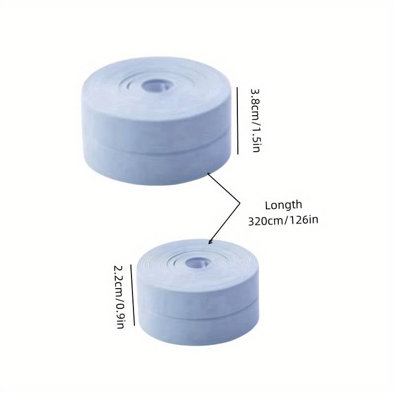 7 Rolls Waterproof Self-Adhesive Caulk Strip Tape - PVC