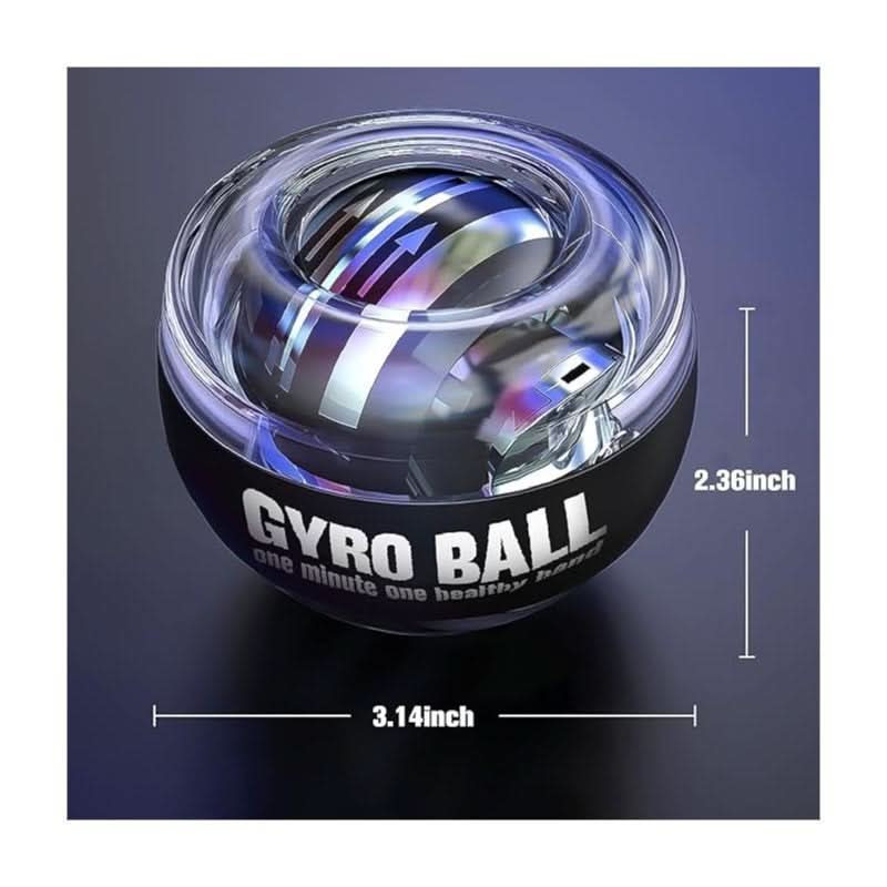 Hand Grip Strengthener Wrist Ball – Gyro Exerciser for Fitness