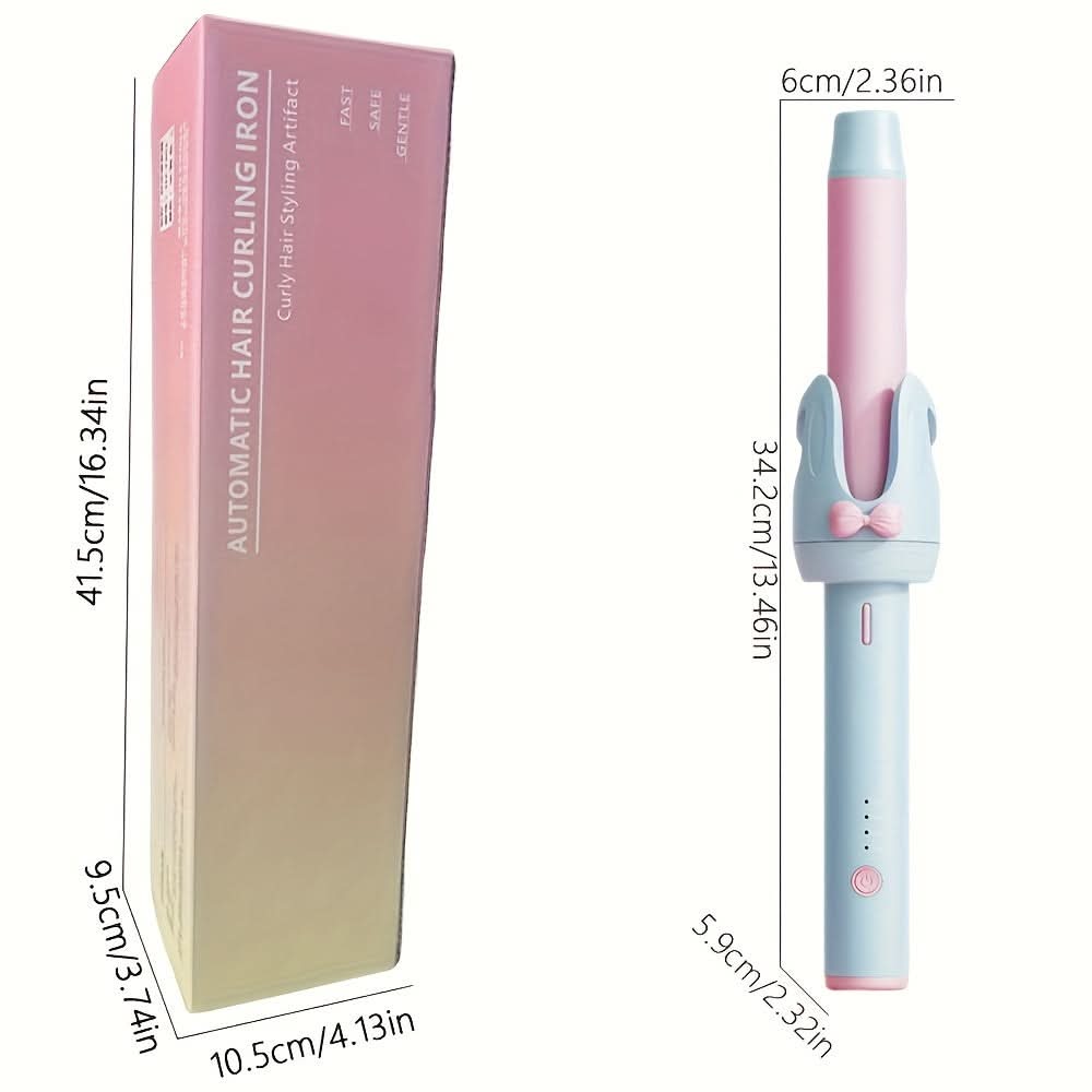 32mm Automatic Curling Iron – Fast Heating, 4 Temperature Settings
