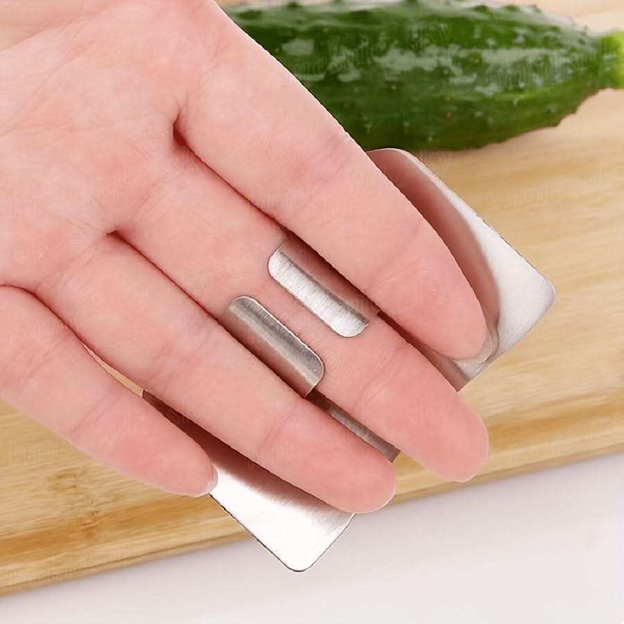 Stainless Steel Vegetable Slicer with Hand Guard