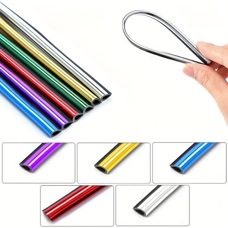 10-pcs. Car Air Vent Trim Strips – Outlet Molding for Interior Decoration