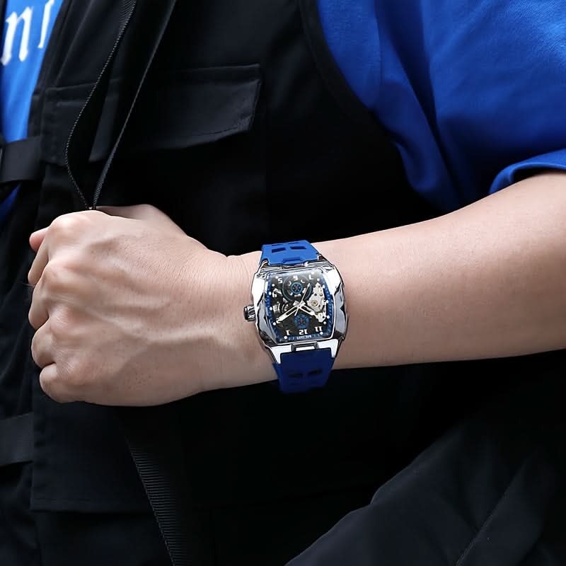 Luxury Automatic Mechanical Watch for Men - Large Dial, Hip Hop Style