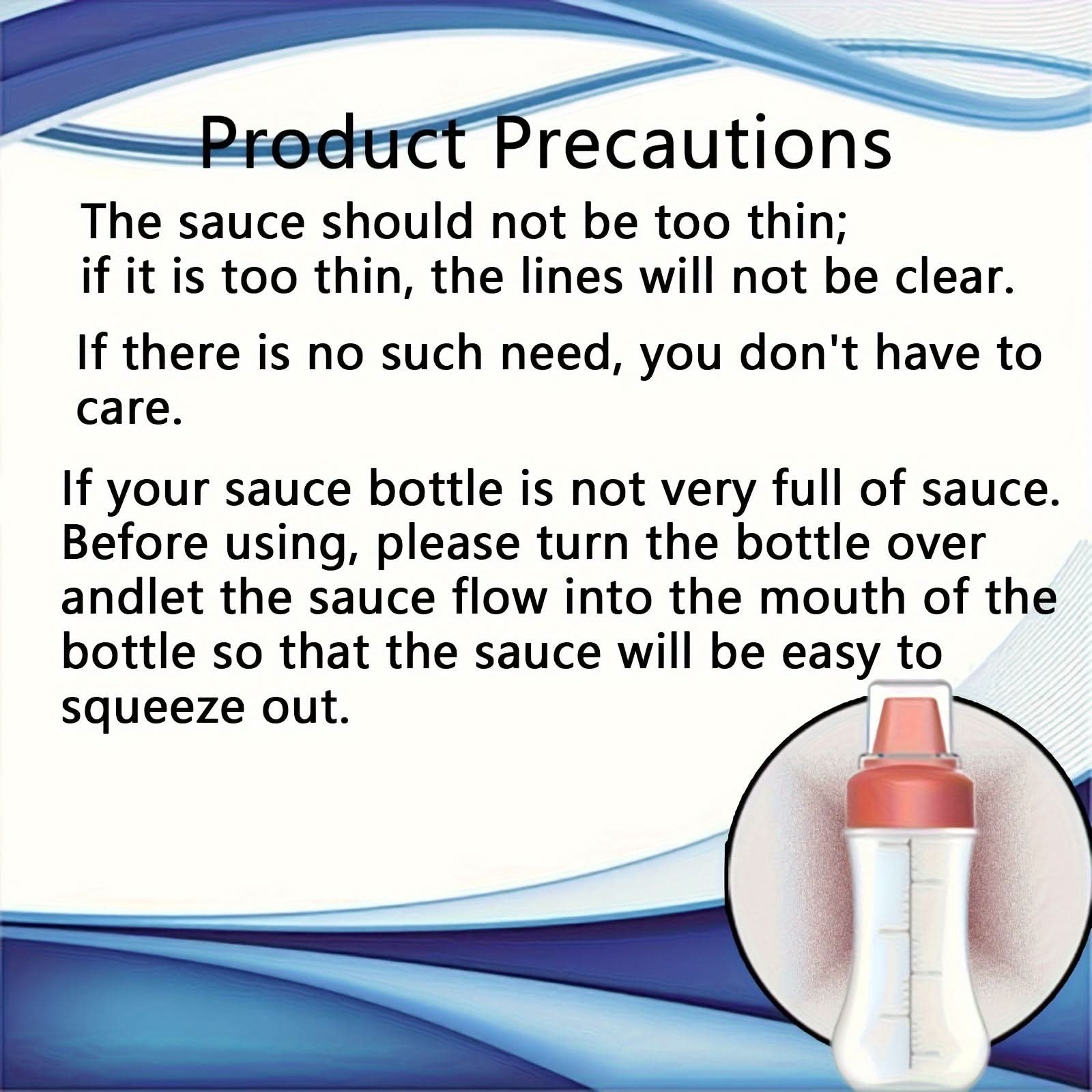 Leakproof Squeeze Sauce Bottles - Refillable Condiment Dispensers