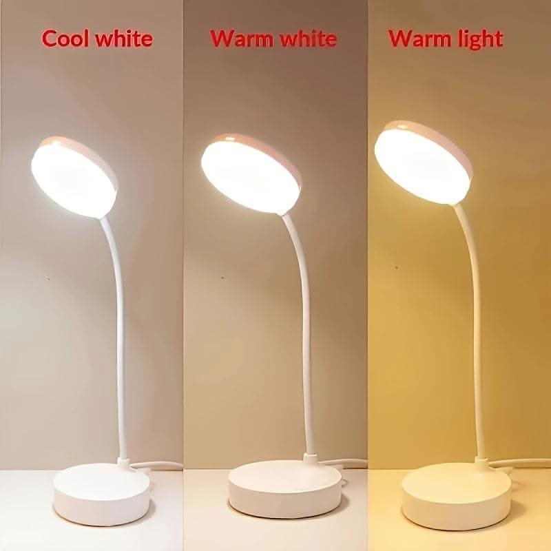 USB LED Desk Lamp with Eye-Care Dimming