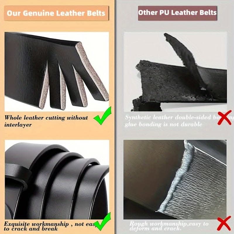 Premium Wide Leather Belt For Women