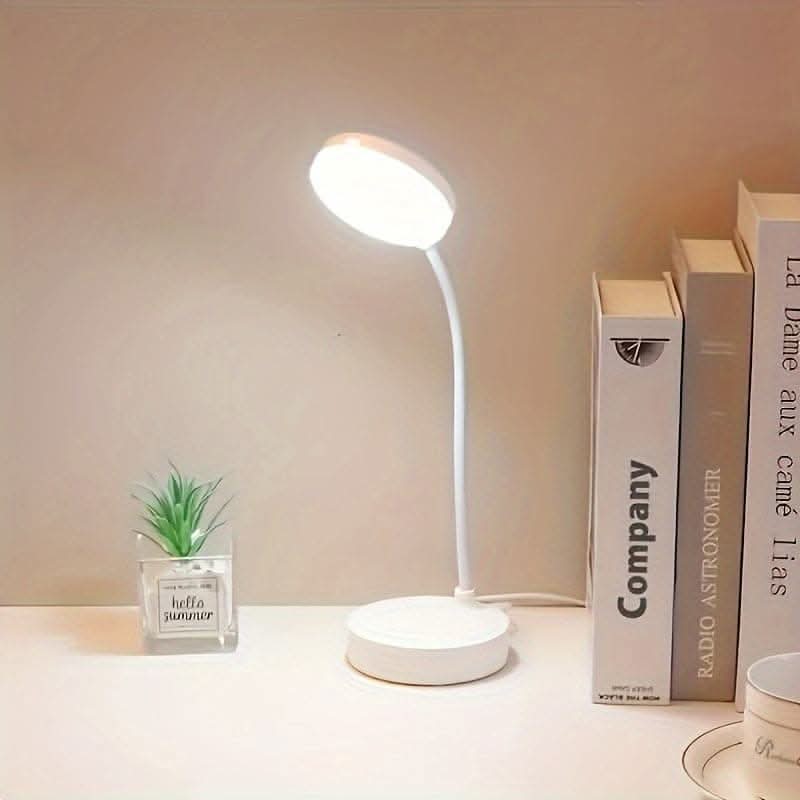 USB LED Desk Lamp with Eye-Care Dimming