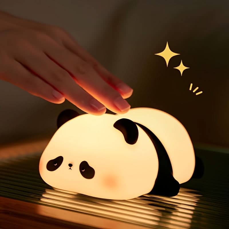 Silicone Pat Lamp - LED Bedside Night Light with Charging Function