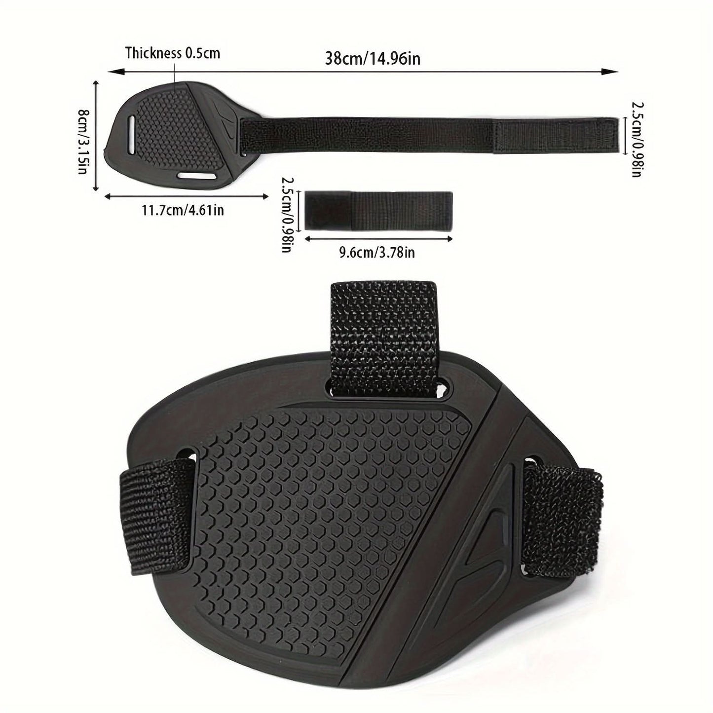 Rubber Motorcycle Gear Shift Protector – Anti-Slip, Durable Design