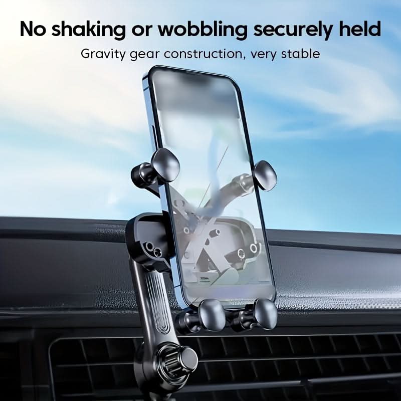 Gravity Car Phone Holder-Air Vent Clip Mount for Smartphones