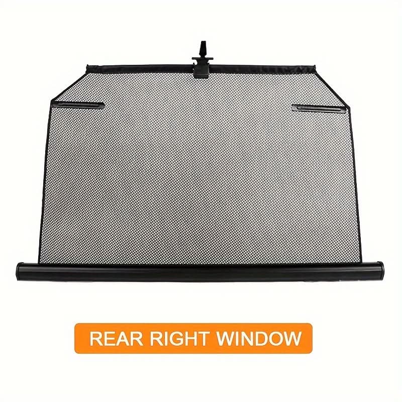 Retractable Car Sunshade Curtain – Easy-Roll Polyester Design for Side Window