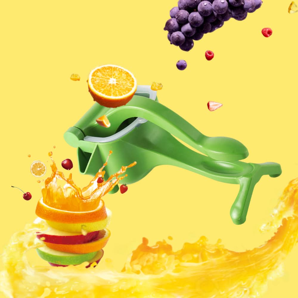 Portable Manual Fruit Juicer – Handheld Citrus & Lemon Squeezer