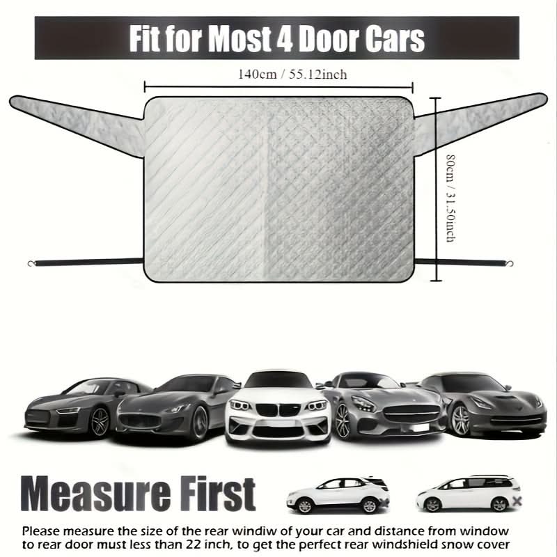 UV Blocking Rear Window Sunshade – Durable Heat & Snow Protector