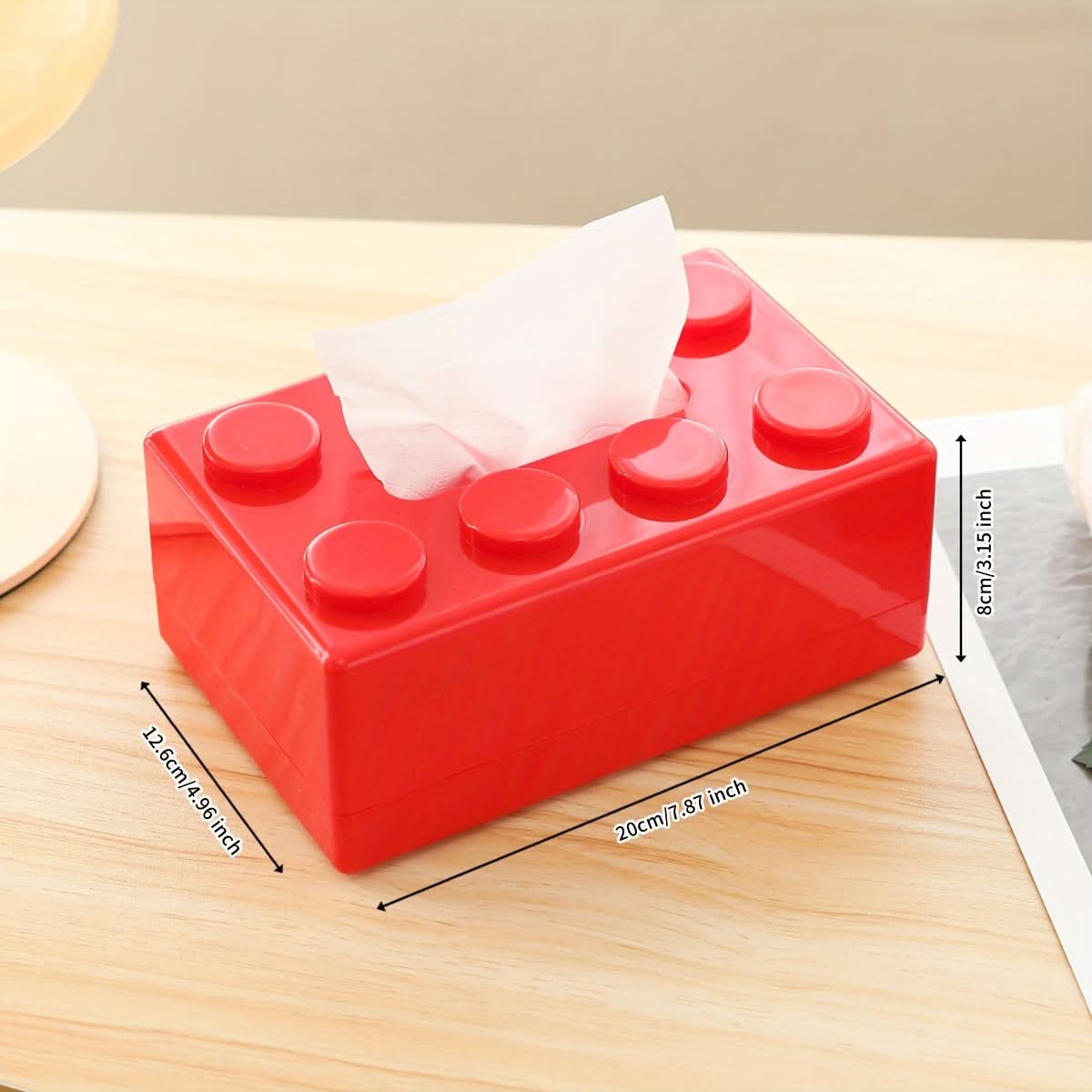 Decorative Wall-Mounted Tissue Box Holder