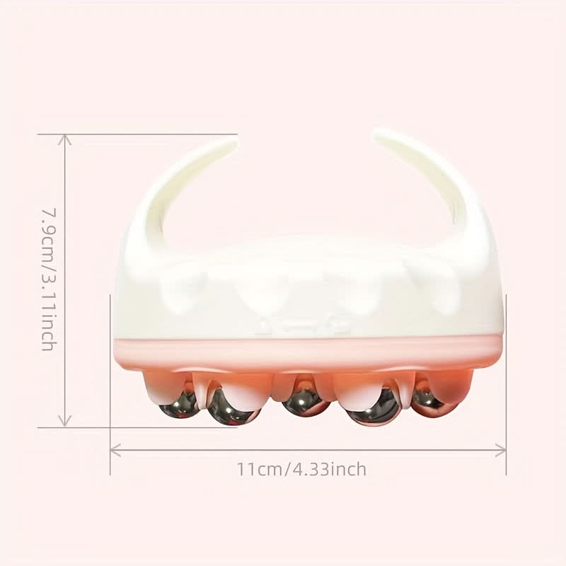 Handheld Full Body Massager with 360° Roller Ball