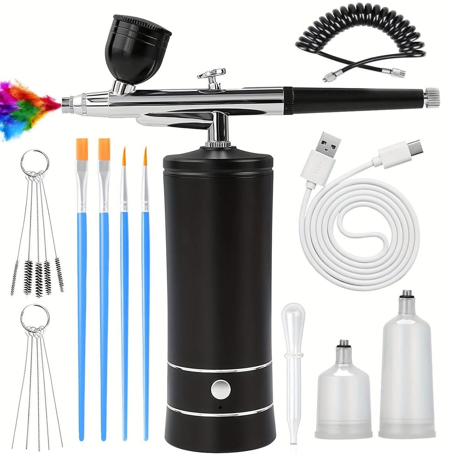 Wireless Airbrush Kit with Compressor