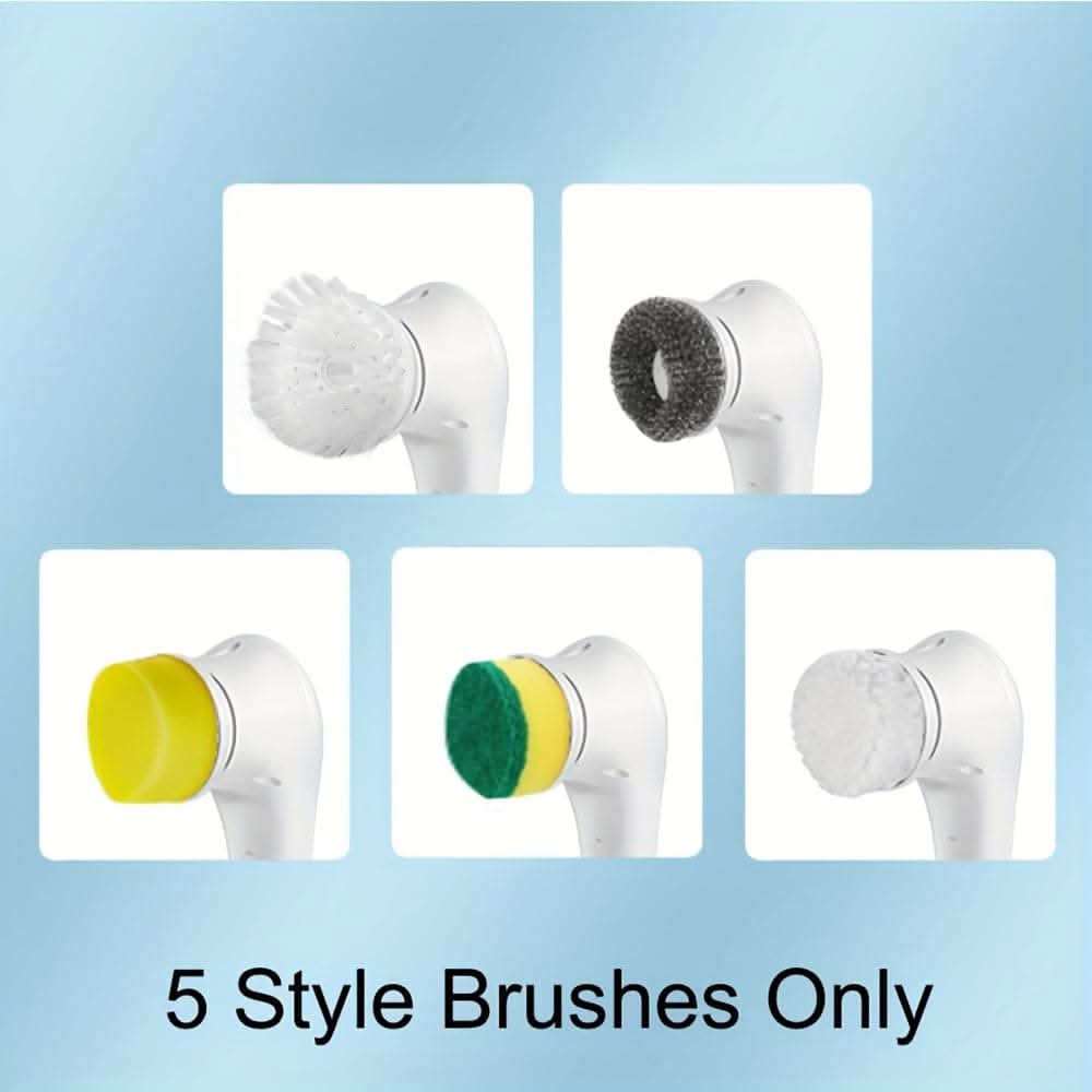 5-in-1 Cordless Electric Spin Scrubber