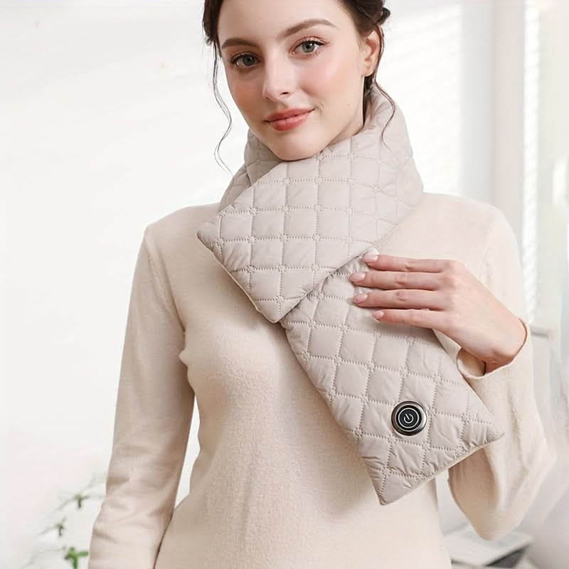 USB Heated Scarf for Women - 3 Temperature Settings